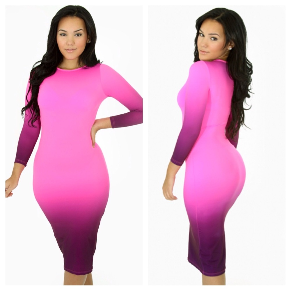 Plus size Midi Bodycon Dress